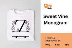 Sweet Vine Monogram Product Image 1