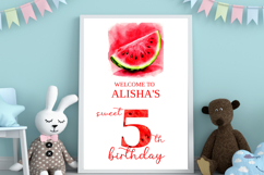 Juicy Summer Watermelon Numbers PNG Product Image 2