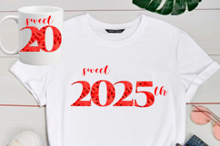 Juicy Summer Watermelon Numbers PNG Product Image 3
