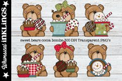 Sweet Bears Cocoa Bombs Sublimation Clipart Product Image 1