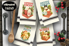 Sweet Christmas Cocoa Sublimation/DTF Clipart Product Image 2