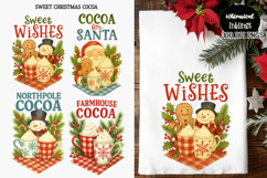 Sweet Christmas Cocoa Sublimation/DTF Clipart Product Image 1