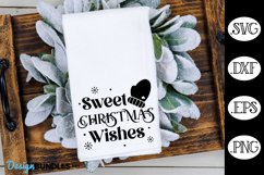 Sweet Christmas Wishes SVG | Christmas SVG Product Image 1