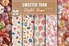 Sweeter Than Digital Paper Bundle Product Image 1