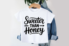 Sweeter Than Honey SVG | Baby SVG | Newborn SVG Product Image 3