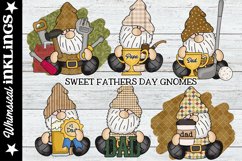 Sweet Fathers Day Gnomes Sublimation Clipart Product Image 1