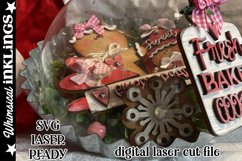 Sweet Gingerbread SVG Set For Laser Cutting Product Image 2
