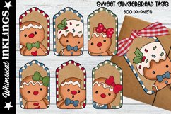 Sweet Gingerbread Tags Product Image 1