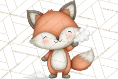 Sweetheart Baking Crew Clipart PNG, Valentine Animal Chef Product Image 5