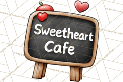 Sweetheart Baking Crew Clipart PNG, Valentine Animal Chef Product Image 2