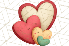Sweetheart Baking Crew Clipart PNG, Valentine Animal Chef Product Image 5