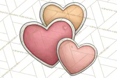 Sweetheart Baking Crew Clipart PNG, Valentine Animal Chef Product Image 2