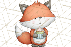 Sweetheart Baking Crew Clipart PNG, Valentine Animal Chef Product Image 3