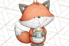 Sweetheart Baking Crew Clipart PNG, Valentine Animal Chef Product Image 3