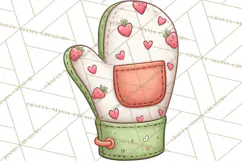 Sweetheart Baking Crew Clipart PNG, Valentine Animal Chef Product Image 4