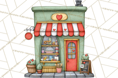 Sweetheart Baking Crew Clipart PNG, Valentine Animal Chef Product Image 2