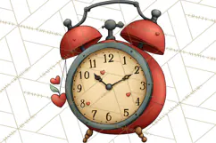 Sweetheart Baking Crew Clipart PNG, Valentine Animal Chef Product Image 2