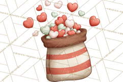 Sweetheart Baking Crew Clipart PNG, Valentine Animal Chef Product Image 2
