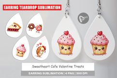 Sweetheart Cafe Valentine Earring Product Image 1