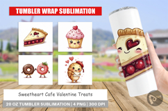 Sweetheart Cafe Valentine Tumbler Product Image 1