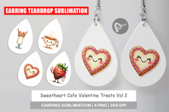 Sweetheart Cafe Valentine Earring Product Image 1