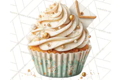 Valentine Cupcake Clip Art PNG for Sweet Printables Product Image 5