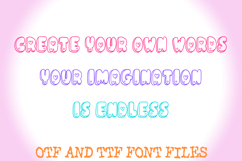 Sweetheart Love Valentines Day Font Heart Cute Typeface Bold Product Image 3