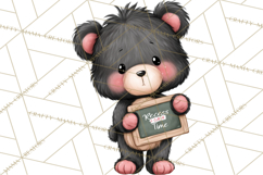 Sweetheart School Bus Clipart PNG, Kids Valentine Art Product Image 2