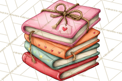 Sweetheart School Bus Clipart PNG, Kids Valentine Art Product Image 5