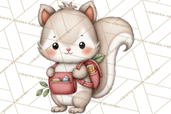 Sweetheart School Bus Clipart PNG, Kids Valentine Art Product Image 2