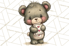 Sweetheart School Bus Clipart PNG, Kids Valentine Art Product Image 5