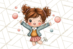 Sweetheart School Bus Clipart PNG, Kids Valentine Art Product Image 3