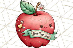 Sweetheart School Bus Clipart PNG, Kids Valentine Art Product Image 2