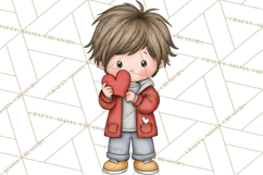 Sweetheart School Bus Clipart PNG, Kids Valentine Art Product Image 3