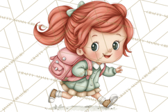 Sweetheart School Bus Clipart PNG, Kids Valentine Art Product Image 5