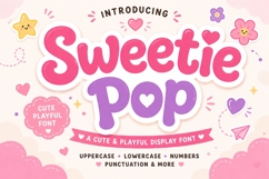 Sweetie Pop - Cute Playful Display Font Product Image 1