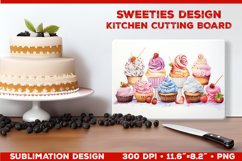 Sweeties Kitchen Cutting Board Sublimation design Product Image 1