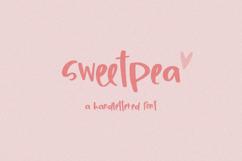 Sweetpea Handwriting Font Product Image 1