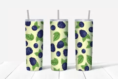 Sweets sublimation design Skinny tumbler wrap design 