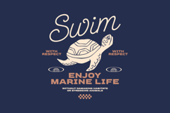 Sea Life Typography T-shirt Design Bundle Product Image 4