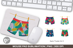 Mouse Pad Swim Trunks Product Image 1