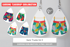 Earring Swim Trunks Product Image 1