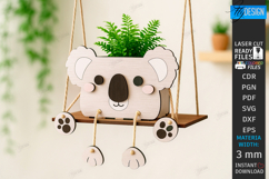 Swing Planters Laser Cut Bundle|Plant Pots|Hanging Planters Product Image 11