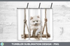 GorgeousSwinging Dogs Tumbler design.