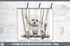 GorgeousSwinging Dogs Tumbler design.