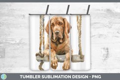 GorgeousSwinging Dogs Tumbler design.