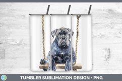 GorgeousSwinging Dogs Tumbler design.
