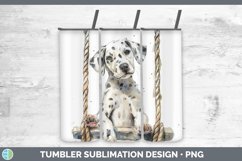 GorgeousSwinging Dogs Tumbler design.