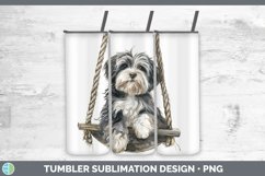 GorgeousSwinging Dogs Tumbler design.