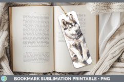GorgeousSwinging Dogs Bookmark design.